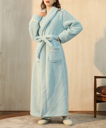 aimoha（アイモハ）の「秋冬！温かふわふわもこもこルームガウン (AW)（ガウン/バスローブ）」