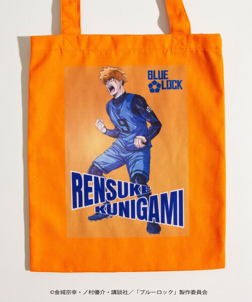 GLOSTER（グロスター）の「【BLUELOCK/ブルーロック】トートバッグ（トートバッグ・メンズ・ピンク/イエロー/オレンジ/ライトグリーン・FREE）」の6枚目の写真