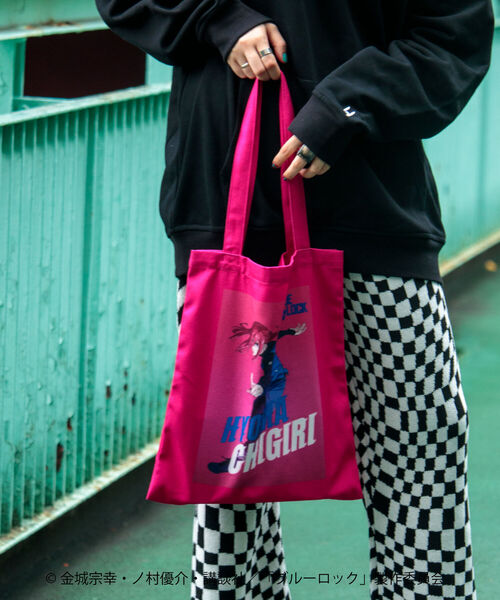 GLOSTER（グロスター）の「【BLUELOCK/ブルーロック】トートバッグ（トートバッグ・メンズ・ピンク/イエロー/オレンジ/ライトグリーン・FREE）」の12枚目の写真