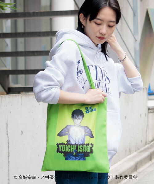 GLOSTER（グロスター）の「【BLUELOCK/ブルーロック】トートバッグ（トートバッグ・メンズ・ピンク/イエロー/オレンジ/ライトグリーン・FREE）」の18枚目の写真