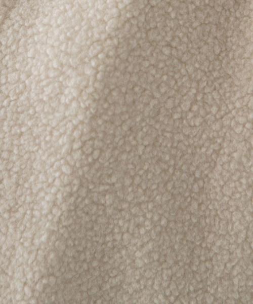 rectangle（レクタングル）の「ボアベスト（ベスト・レディース・ブラック/アイボリー・FREE）」の18枚目の写真