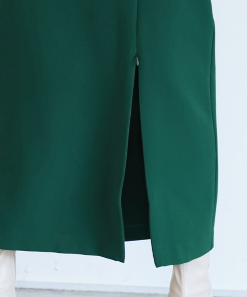 Pierrot(ピエロ)の「2wayスリットスカート ロング丈(スカート・レディース・ブラック/アイボリー/グリーン系その他・M/L)」の9枚目の写真