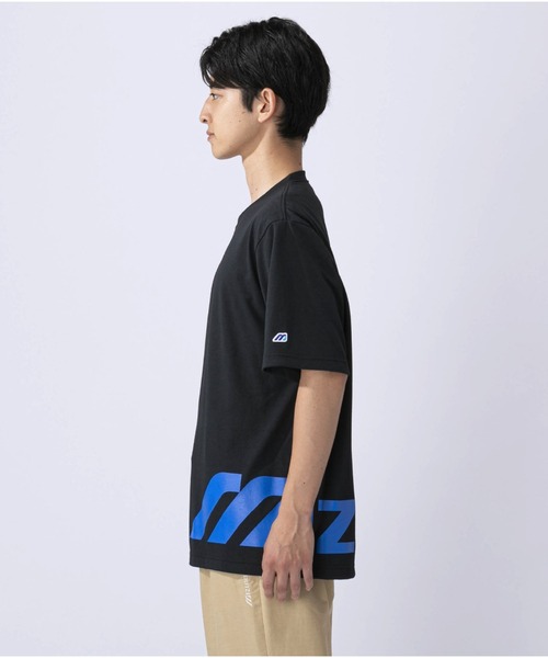 MIZUNO SPORTS STYLE（ミズノスポーツスタイル）の「ルーズフィットＴシャツ［ユニセックス］（Tシャツ/カットソー・メンズ・ブラック/グレー/オフホワイト・S/M/L/XL）」の9枚目の写真