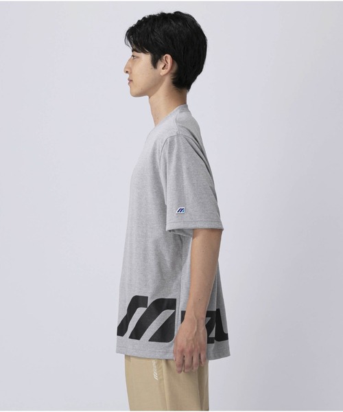 MIZUNO SPORTS STYLE（ミズノスポーツスタイル）の「ルーズフィットＴシャツ［ユニセックス］（Tシャツ/カットソー・メンズ・ブラック/グレー/オフホワイト・S/M/L/XL）」の11枚目の写真