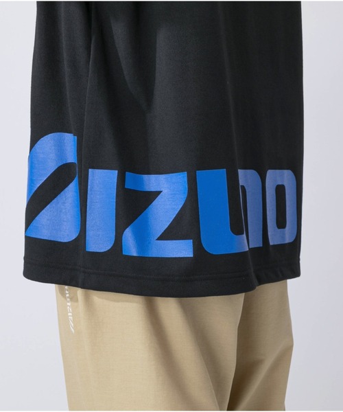MIZUNO SPORTS STYLE（ミズノスポーツスタイル）の「ルーズフィットＴシャツ［ユニセックス］（Tシャツ/カットソー・メンズ・ブラック/グレー/オフホワイト・S/M/L/XL）」の6枚目の写真