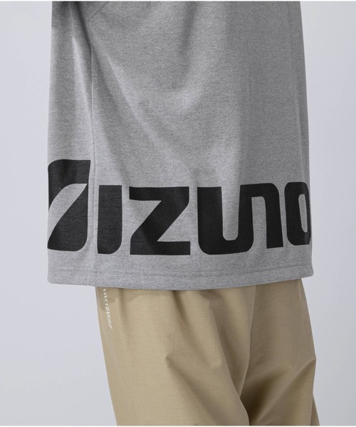 MIZUNO SPORTS STYLE（ミズノスポーツスタイル）の「ルーズフィットＴシャツ［ユニセックス］（Tシャツ/カットソー・メンズ・ブラック/グレー/オフホワイト・S/M/L/XL）」の14枚目の写真