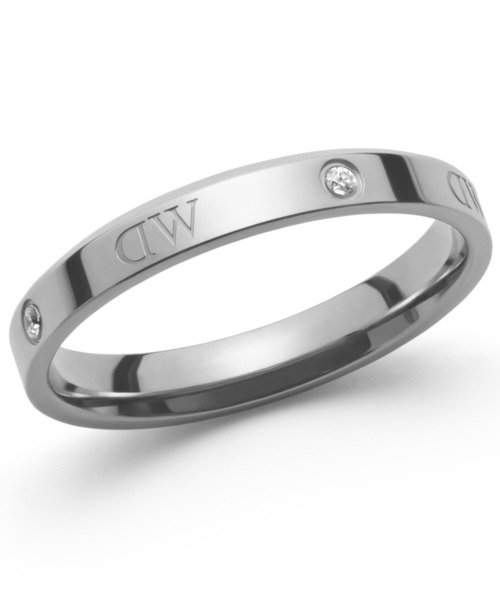 Daniel Wellington(ダニエルウェリントン)の「CLASSIC LUMINE RING シルバーリング(リング)」 WEAR