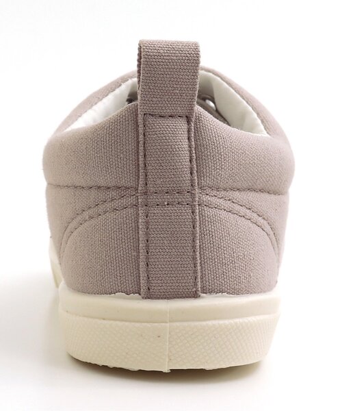 Ampersand（アンパサンド）の「撥水キャンバススニーカートドラー（スニーカー・キッズ・ライトグレー/ブラック/ベージュ/レッド/カーキ・22/20/18/17/19/21/16）」の15枚目の写真