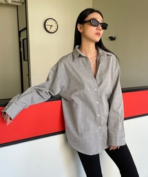 《 UNISEX 》ストライプオーバーシャツ