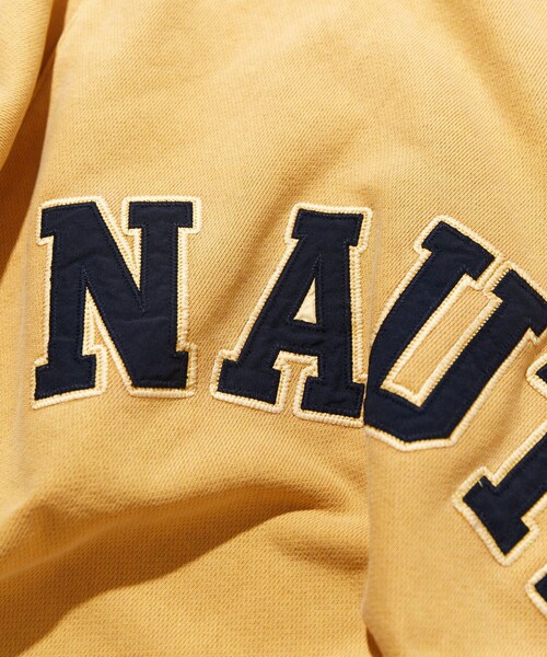 NAUTICA（ノーティカ）の「NAUTICA/ノーティカ Pigment Dyed Arch Logo Sweatshirt 2.3（スウェット・メンズ・チャコール/ワイン/マスタード/ネイビー・SMALL/MEDIUM/LARGE/X-LARGE/XX-LARGE）」の14枚目の写真