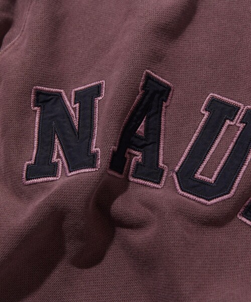 NAUTICA（ノーティカ）の「NAUTICA/ノーティカ Pigment Dyed Arch Logo Sweatshirt 2.3（スウェット・メンズ・チャコール/ワイン/マスタード/ネイビー・SMALL/MEDIUM/LARGE/X-LARGE/XX-LARGE）」の6枚目の写真