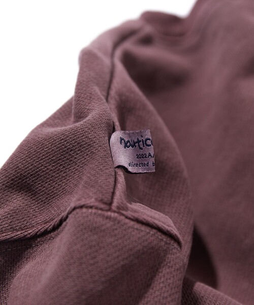NAUTICA（ノーティカ）の「NAUTICA/ノーティカ Pigment Dyed Arch Logo Sweatshirt 2.3（スウェット・メンズ・チャコール/ワイン/マスタード/ネイビー・SMALL/MEDIUM/LARGE/X-LARGE/XX-LARGE）」の12枚目の写真