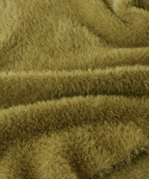 BLUEEAST(ブルーイースト)の「シャギーニット(ニット/セーター・レディース・ブラック/グレー/オフホワイト/カーキ/グリーン・MEDIUM)」の17枚目の写真