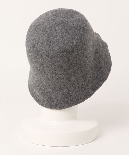 DouDou（ドゥドゥ）の「ウールバケットハット（ハット・レディース・グレー/モカ/ブラック・FREE）」の4枚目の写真
