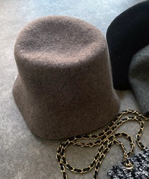 ウールバケットハット