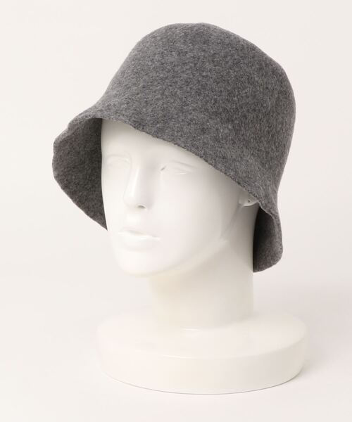 DouDou（ドゥドゥ）の「ウールバケットハット（ハット・レディース・グレー/モカ/ブラック・FREE）」の9枚目の写真
