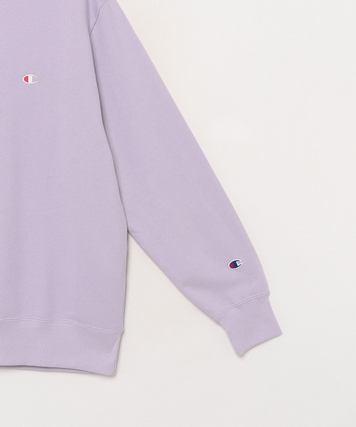 Champion(チャンピオン)の「【Champion】C3-W001 CREWNECK SWEATSHIRT/スウェット/チャンピオン(スウェット・メンズ・ホワイト/ライトグレー系/オートミール/ネイビー/ブラック/ラベンダー・S/M/L/XL)」の12枚目の写真