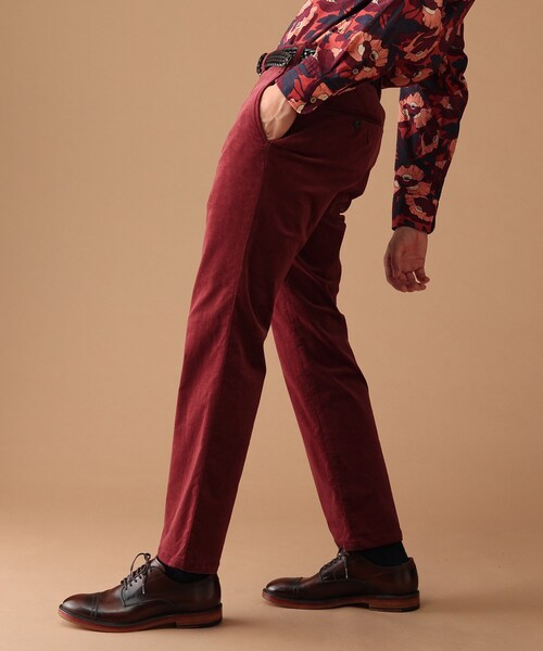 40ｃｔ＆525（フォーティーカラッツアンドゴーニーゴ）の「◆【Sサイズ～】細コーデュロイ ブーツカット パンツ（その他パンツ・メンズ・ベージュ/ボルドー/ブラウン系その他・01/02/03/04）」の7枚目の写真