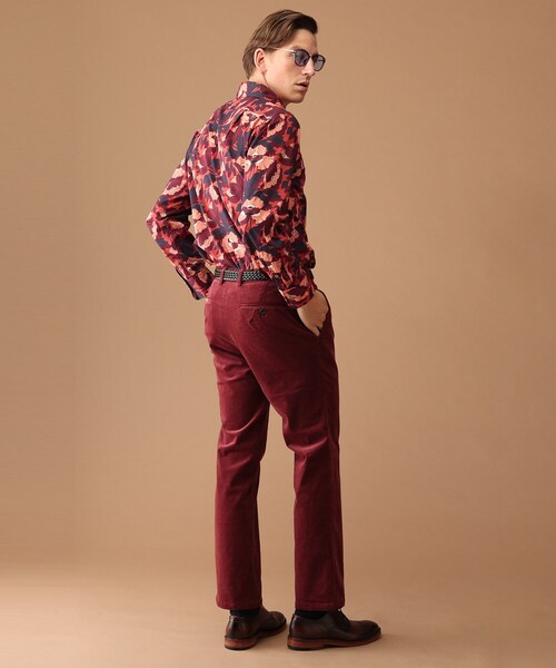 40ｃｔ＆525（フォーティーカラッツアンドゴーニーゴ）の「◆【Sサイズ～】細コーデュロイ ブーツカット パンツ（その他パンツ・メンズ・ベージュ/ボルドー/ブラウン系その他・01/02/03/04）」の5枚目の写真