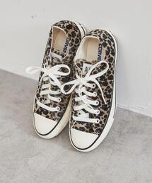 CONVERSE | 【ウィメンズ】CONVERSE（コンバース）ALL STAR レオパードフェイクファーOX(スニーカー)