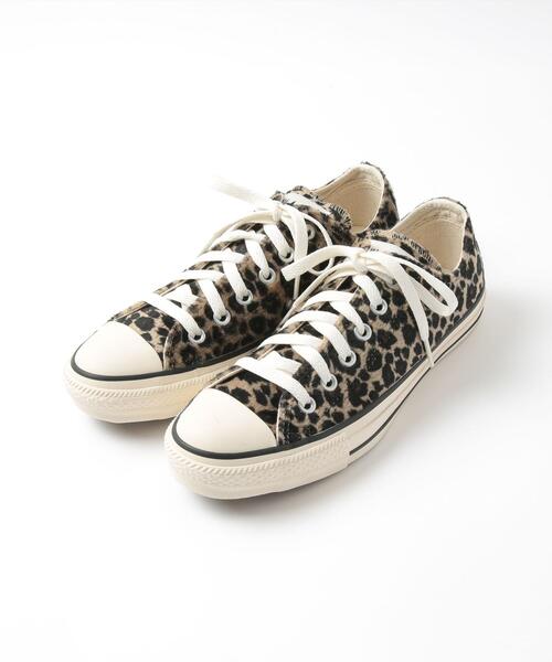 CONVERSE（コンバース）の「【ウィメンズ】CONVERSE（コンバース）ALL STAR レオパードフェイクファーOX（スニーカー・レディース・その他1・25cm/24cm/23cm）」の6枚目の写真