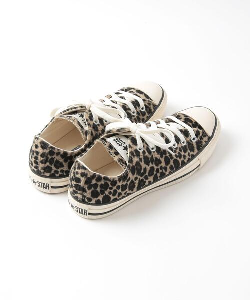 CONVERSE（コンバース）の「【ウィメンズ】CONVERSE（コンバース）ALL STAR レオパードフェイクファーOX（スニーカー・レディース・その他1・25cm/24cm/23cm）」の8枚目の写真