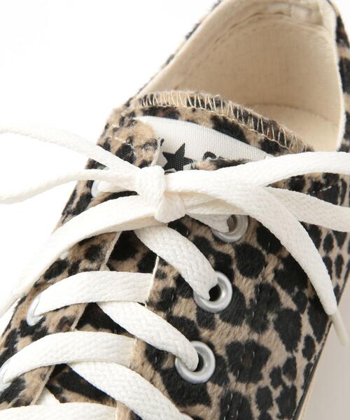 CONVERSE（コンバース）の「【ウィメンズ】CONVERSE（コンバース）ALL STAR レオパードフェイクファーOX（スニーカー・レディース・その他1・25cm/24cm/23cm）」の11枚目の写真