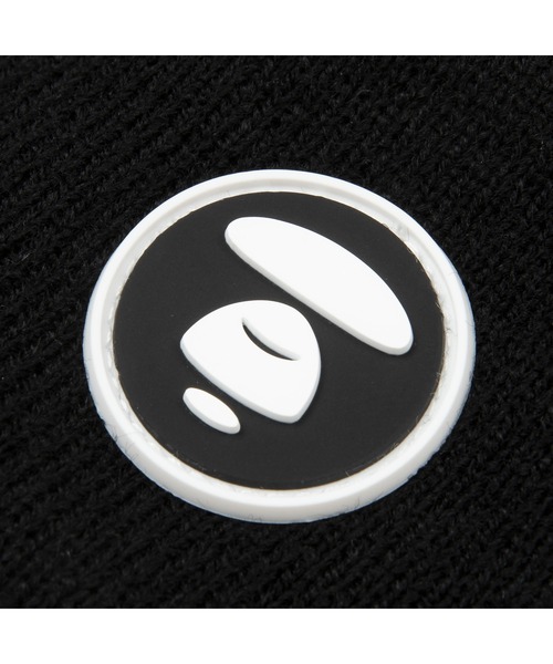 AAPE BY A BATHING APE（エーエイプバイアベイシングエイプ）の「AAPE NOW KNIT CAP（ニットキャップ/ビーニー・メンズ・ブラック/アイボリー/ホワイト×ブラック/ブルー系その他/パープル系その他2・FREE）」の16枚目の写真