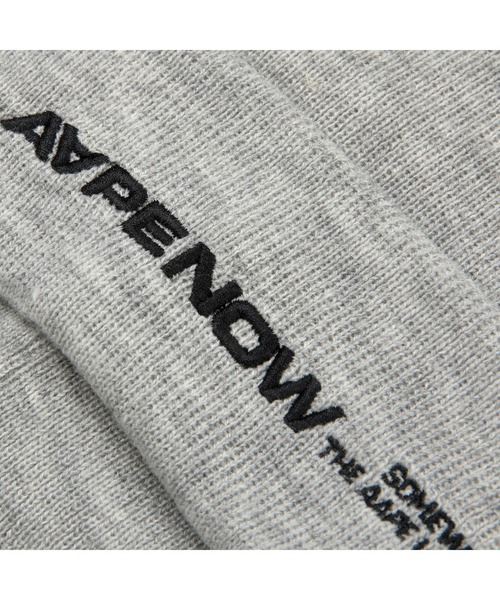 AAPE BY A BATHING APE（エーエイプバイアベイシングエイプ）の「AAPE NOW KNIT CAP（ニットキャップ/ビーニー・メンズ・ブラック/アイボリー/ホワイト×ブラック/ブルー系その他/パープル系その他2・FREE）」の13枚目の写真