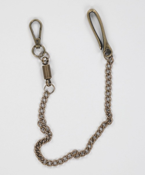 ウォレットチェーン フック付き ウォレットベルトチェーン ベルトフック付き ダブルチェーン