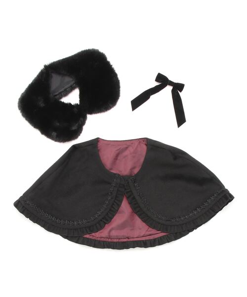 axes femme（アクシーズファム）の「ケープ付きロングコート（その他