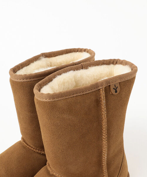 こども ビームス（コドモビームス）の「EMU Australia / Wallaby Lo ムートンブーツ（21～22cm）（ブーツ・キッズ・ブラック/ブラウン系その他3・21/22）」の12枚目の写真