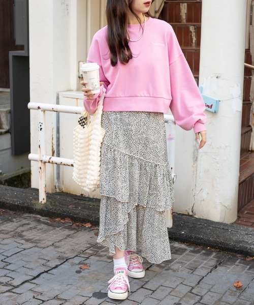 HYSTERIC グラフィッククロップドスウェット WEGO（ウィゴー）の「WEGO/グラフィッククロップドスウェット