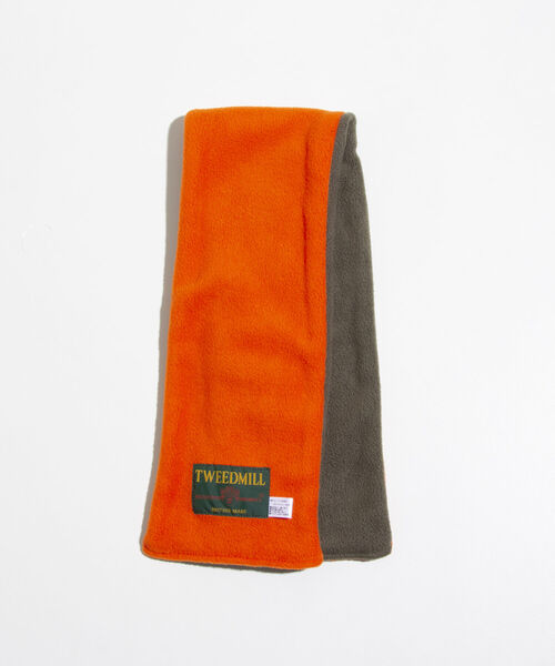 TWEED MILL(ツイードミル)の「【TWEED MILL/ツイードミル】GLOSTER別注 差し込みFLEECE SCARF マフラー(マフラー・メンズ・ブラック/オレンジ/ブルー系その他/ボルドー/ブルー系その他7/キナリ・FREE)」の20枚目の写真
