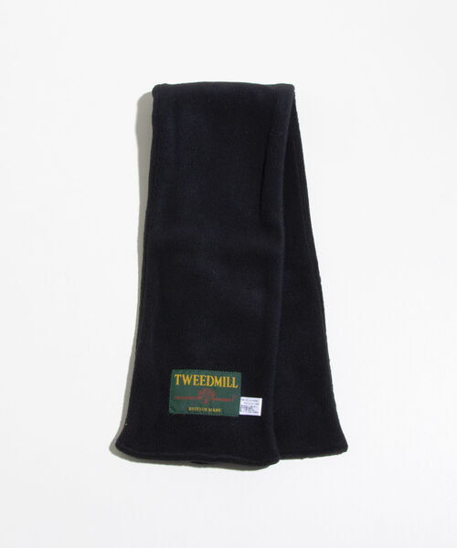 TWEED MILL(ツイードミル)の「【TWEED MILL/ツイードミル】GLOSTER別注 差し込みFLEECE SCARF マフラー(マフラー・メンズ・ブラック/オレンジ/ブルー系その他/ボルドー/ブルー系その他7/キナリ・FREE)」の21枚目の写真