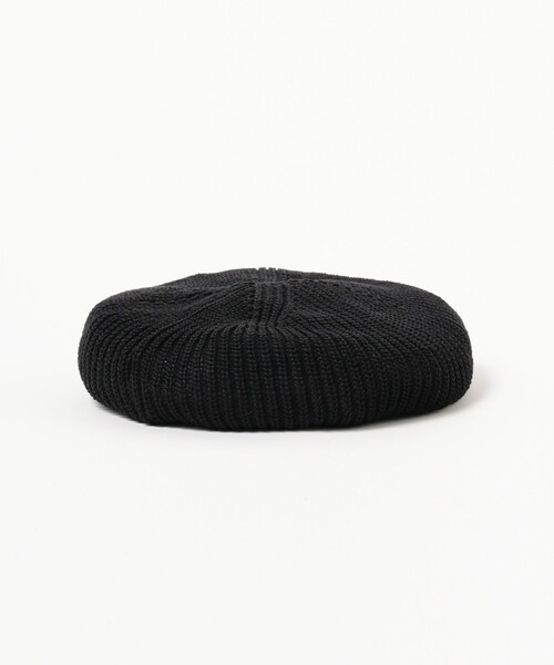 BEAMS（ビームス）の「BEAMS / リネン ベレー（ハンチング/ベレー帽・メンズ・ブラック/イエロー/グリーン系その他2/ベージュ/パープル・ONE SIZE）」の6枚目の写真