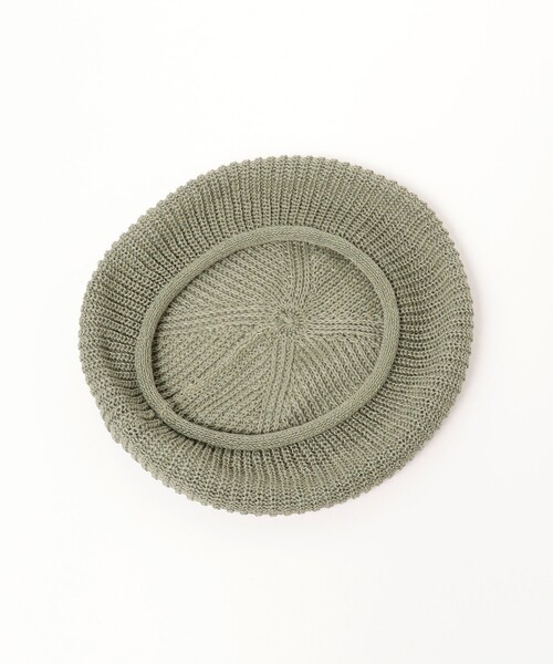 BEAMS（ビームス）の「BEAMS / リネン ベレー（ハンチング/ベレー帽・メンズ・ブラック/イエロー/グリーン系その他2/ベージュ/パープル・ONE SIZE）」の13枚目の写真