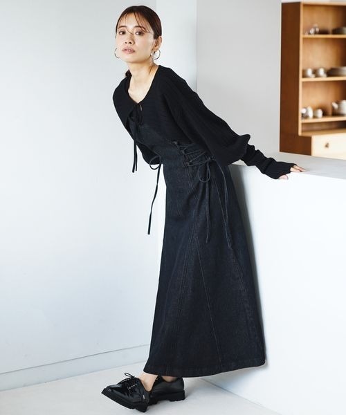 mysty woman（ミスティウーマン）の「レースアップシューズ 184459（その他シューズ・レディース・ブラック/ブラック系その他・MEDIUM/LARGE）」の7枚目の写真