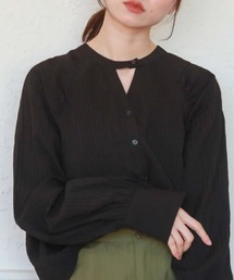 【web限定アイテム】AHギャザーブラウス