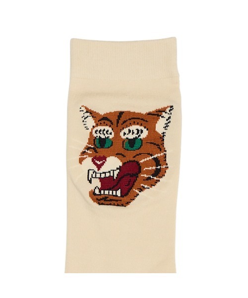 Onitsuka Tiger（オニツカタイガー）の「MIDDLE SOCKS / ミドルソックス（ソックス/靴下・レディース・ライトピンク/ホワイト/ブラック/ブラウン/ベージュ/ライトグリーン/ピンク系その他/グレー系その他/ブルーグリーン/スモークピンク/ベージュ系その他/グレー系その他2/ベージュ系その他2・S/M/L）」の17枚目の写真