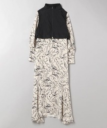 JEANASIS | ベスト2Pアートガラシャツワンピース/187338(シャツワンピース)