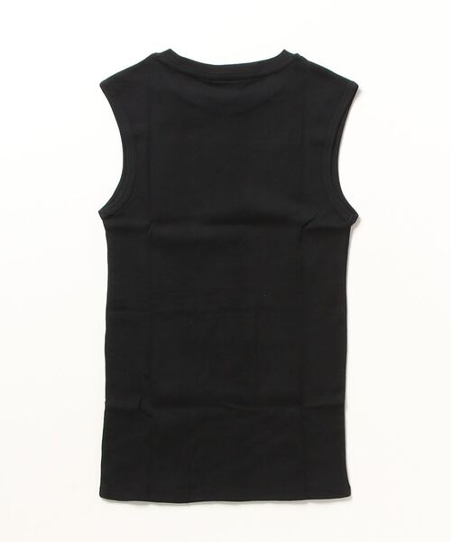 MILLER（ミラー）の「【Robert P. Miller】パネルリブ スリーブレス タンクトップ 817C（Tシャツ/カットソー・レディース・ホワイト/ブラック/ヘザーグレー・FREE）」の4枚目の写真
