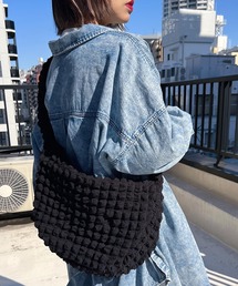 PAGEBOY | スクエアジャガードショルダーバッグ(ショルダーバッグ)