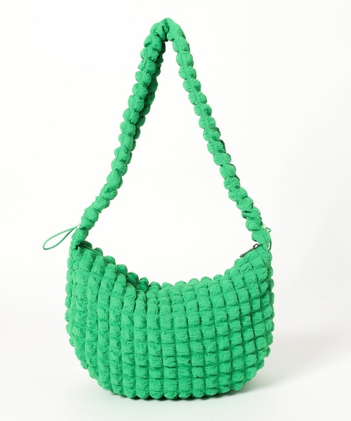 PAGEBOY（ページボーイ）の「スクエアジャガードショルダーバッグ（ショルダーバッグ・レディース・ブラック/グリーン/オフホワイト/オレンジ/ブルー・FREE）」の20枚目の写真