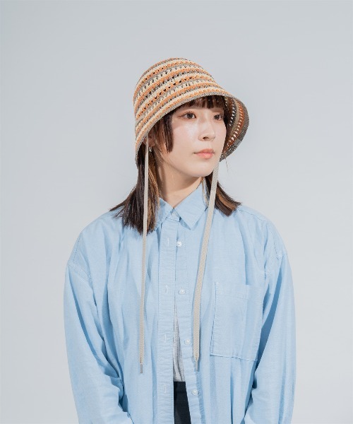 OVERRIDE（オーバーライド）の「OVERRIDE RAFFIA CROCHET TULIP