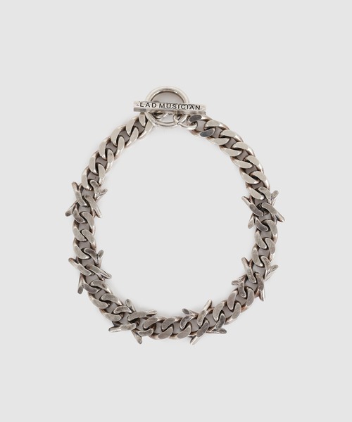 LAD MUSICIAN（ラッドミュージシャン）の「BRACELET（ブレスレット・メンズ・シルバー/ブラック/ゴールド・FREE）」の2枚目の写真