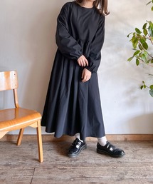 Mysa&Liina | バンドカラーシャツワンピ(シャツワンピース)