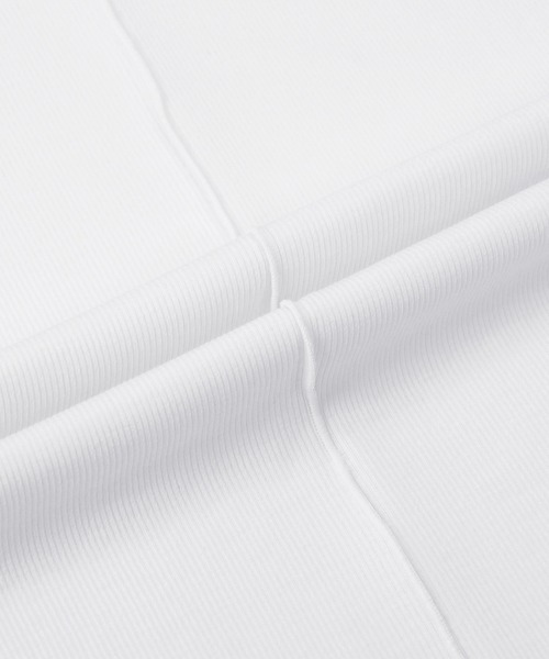 ADAM ET ROPE'（アダムエロペ）の「シアーカフスリブプルオーバー（Tシャツ/カットソー・レディース・サックスブルー/ホワイト/ブラック・FREE）」の22枚目の写真