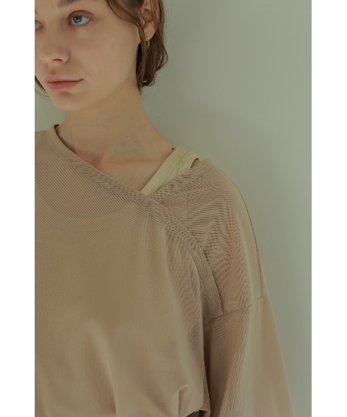 MANOF マノフ トップス MANOF（マノフ）の「LAYERED OFF SHOULDER TOPS（その他トップス