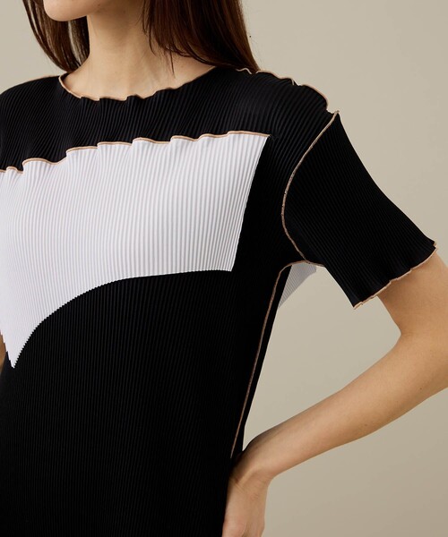 kotohayokozawa/コトハヨコザワ】ショートスリーブドレス（ワンピース